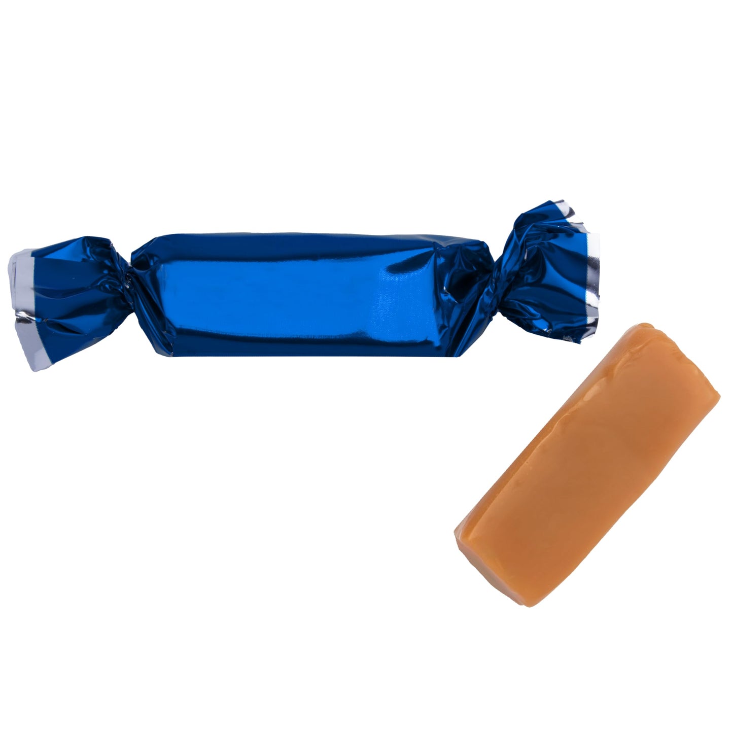 Candy Envy - Individually Wrapped Caramels - Navy Blue Wrapper - 2 Pound Bulk Navy Blue Candy