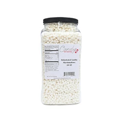 Candy Retailer Dehydrated Vanilla Marshmallows (20 Ounce)