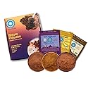 Blue Lotus Chai Tea - Horizon Collection Variety Box - Makes 50 Cups - Golden, Star Anise & Traditional Masala Spiced Chai Powder - Instant Indian Tea