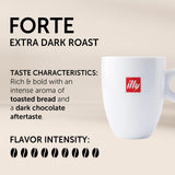 illy Extra Dark Roast Coffee, Ground Drip, 8.8-Ounce Can (Pack of 2)
