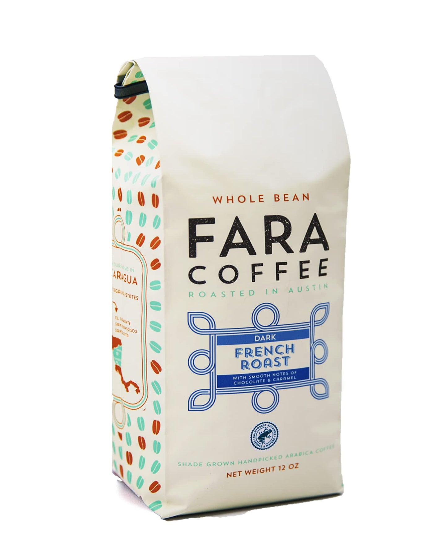 Fara Coffee, Whole Bean Coffee (French Roast, 12 Oz)