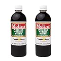 Vanilla Molina - Mexican Vanilla Blend with Pure Vanilla Extract - 2 Pack (16.6 Fl Oz Bottles) - 33.86 Fl Oz Total, Natural Flavoring for Baking