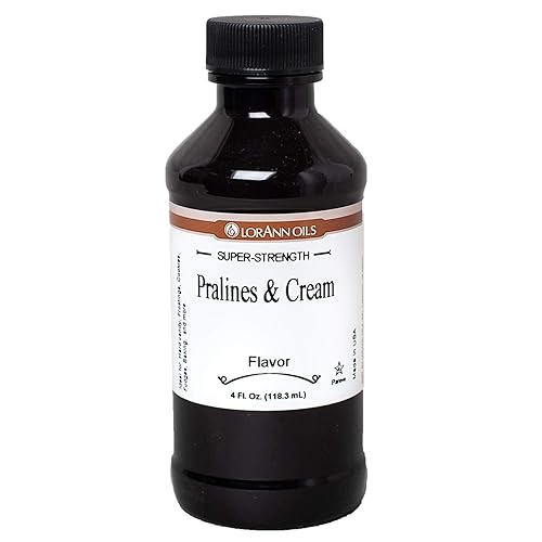 LorAnn Pralines and Cream SS Flavor Flavor, 4 ounce bottle