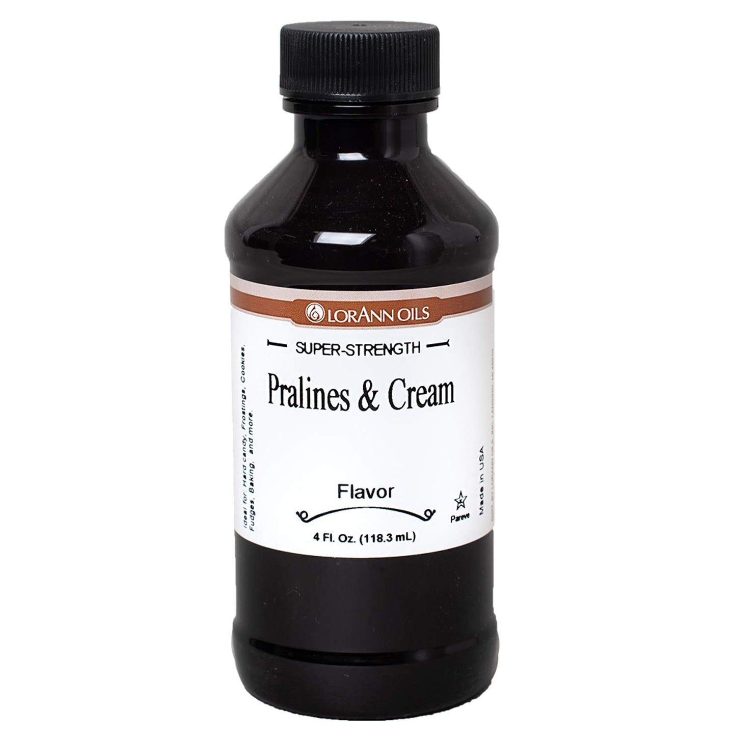 LorAnn Pralines and Cream SS Flavor Flavor, 4 ounce bottle