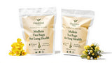 FloraVital Organic Mullein Tea | 100% Pure Mullein Leaf | Lung & Respiratory Support | Caffeine Free | No Fillers | Herbal Tea