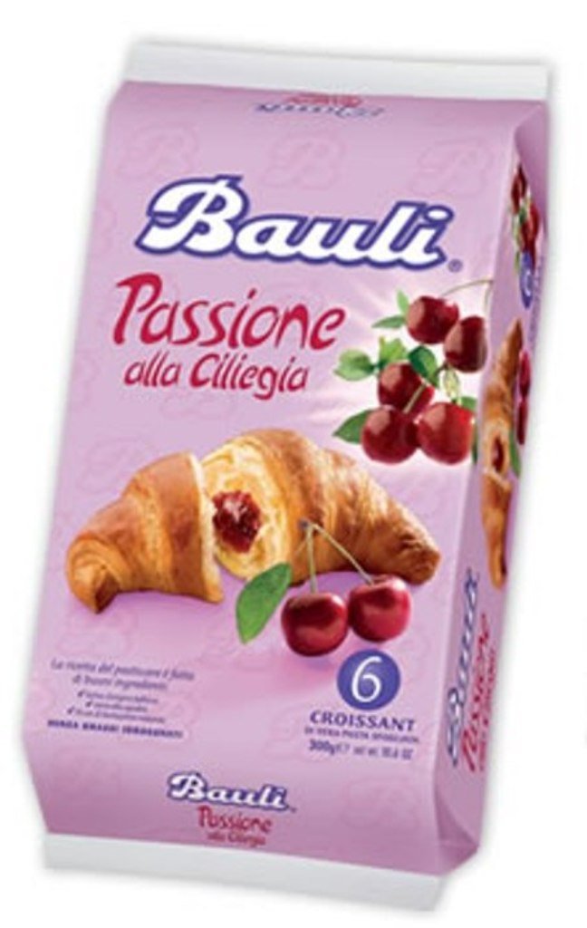 Bauli Cherry Croissant, 6-Count Pastries