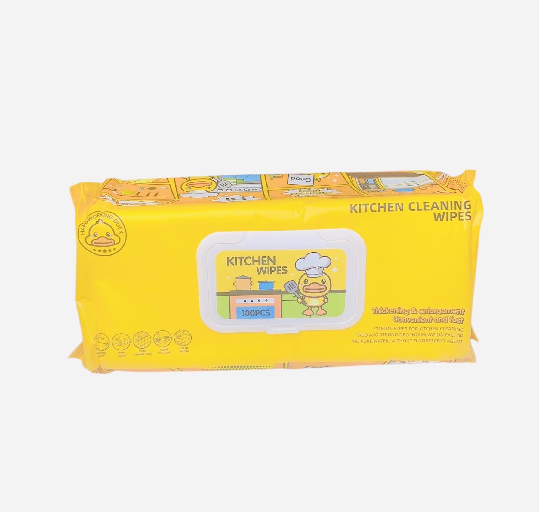 Multifunctional cleaning wet wipes for kitchen furniture sofas tables floor glass. also clean car interiors household appliances.with strong stain