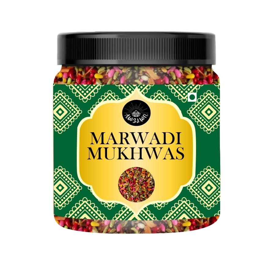 AWZLWN Natural Marwadi Mukhwas 1.76 OZ (50 GM) | Set oF 1 | AWZLWN