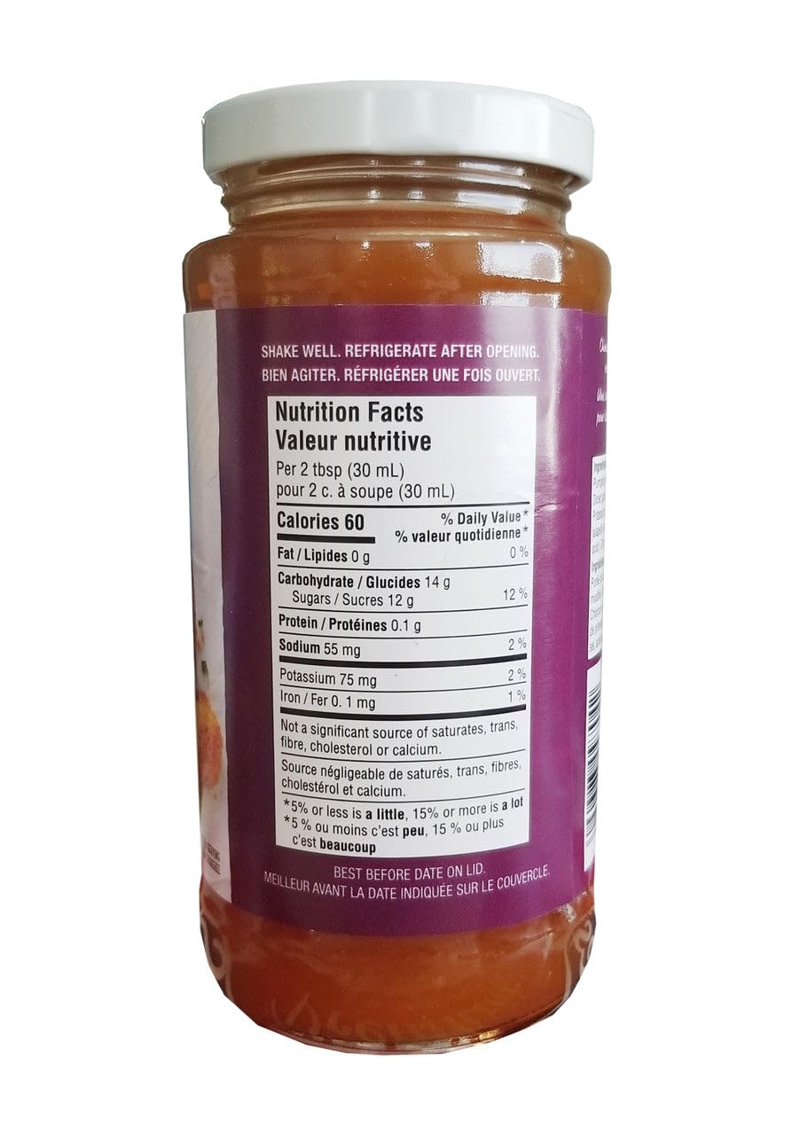 PRESIDENT'S CHOICE Plum Sauce, 350mL/12.25 oz., Jar {Imported from Canada}