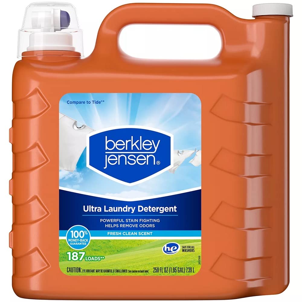 Berkley & Jensen Berkley Jensen Ultra Liquid Laundry Detergent, 250 fl. Oz. 187 Loads