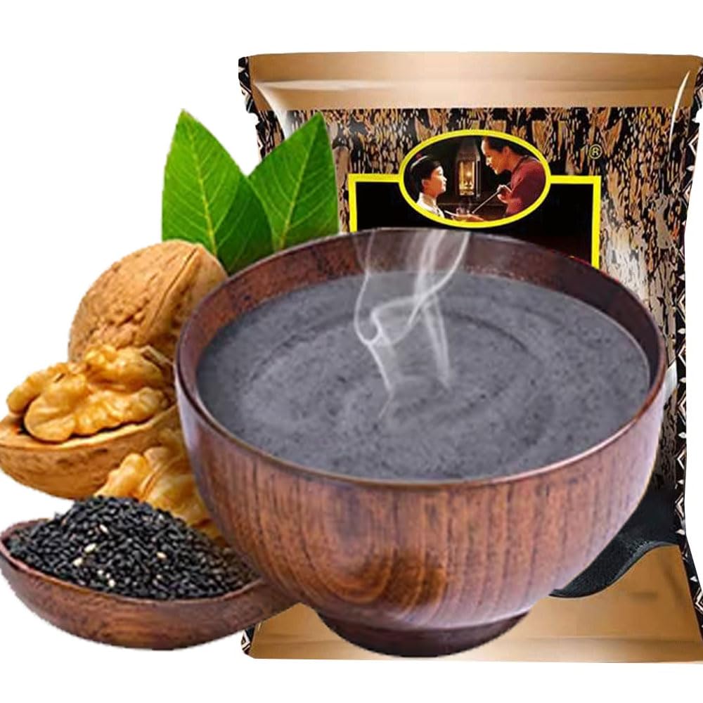 ground sesame seeds?black sesame seed paste 12.69 oz Instant Drink Cereal black sesame