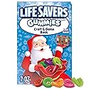LIFE SAVERS Christmas Stocking Stuffer Fruit Flavored Gummy Candy, 7 oz Christmas Candy Gift Box