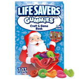 LIFE SAVERS Christmas Stocking Stuffer Fruit Flavored Gummy Candy, 7 oz Christmas Candy Gift Box