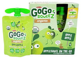 Organic Applesauce Squeezes - Apple Apple