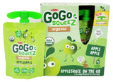 Organic Applesauce Squeezes - Apple Apple