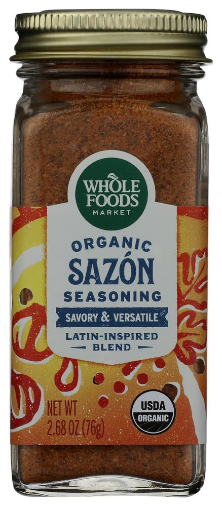 Whole Foods Market, Organic Sazon Spice Blend, 2.68 Ounce