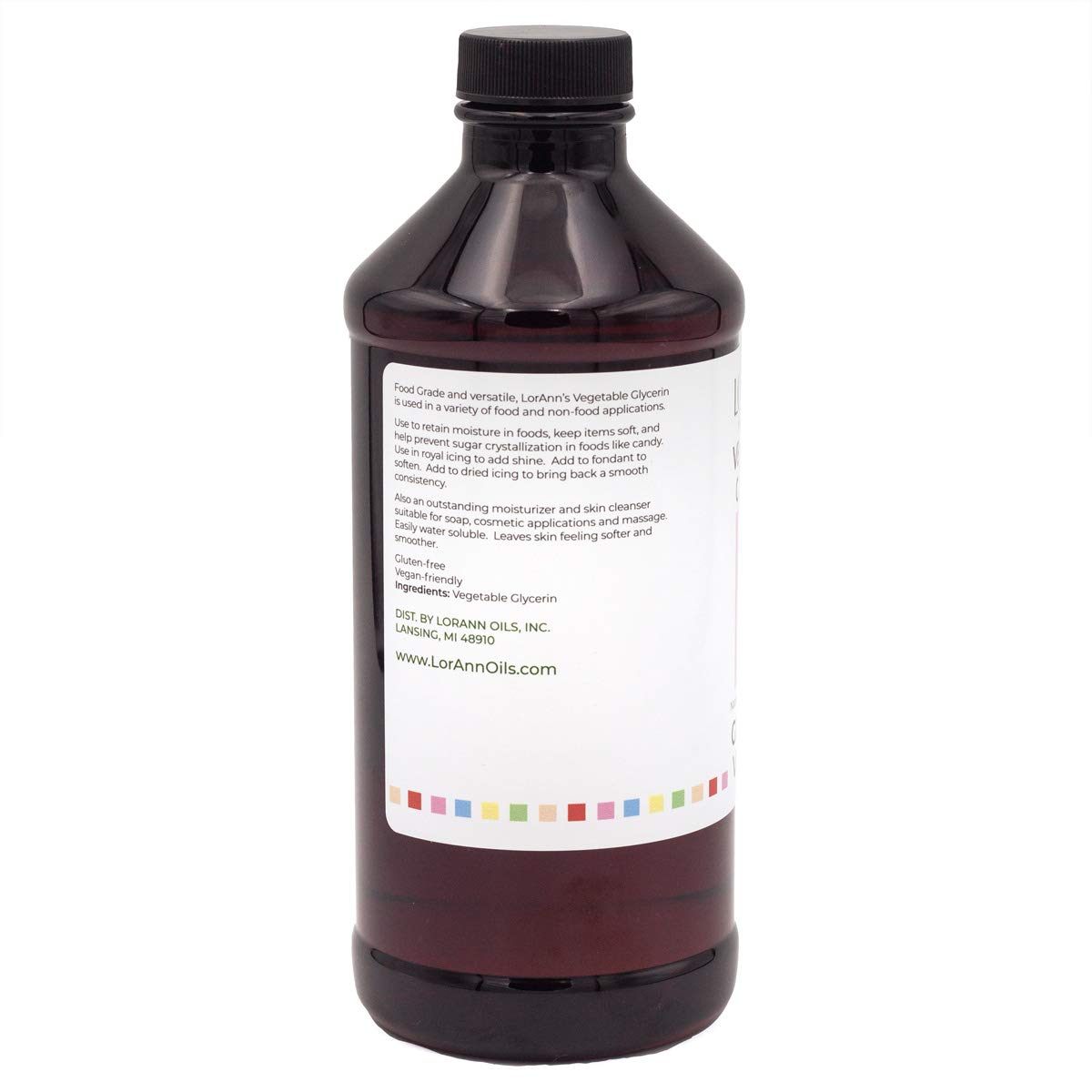 LorAnn Vegetable Glycerine, Natural 16 ounce bottle