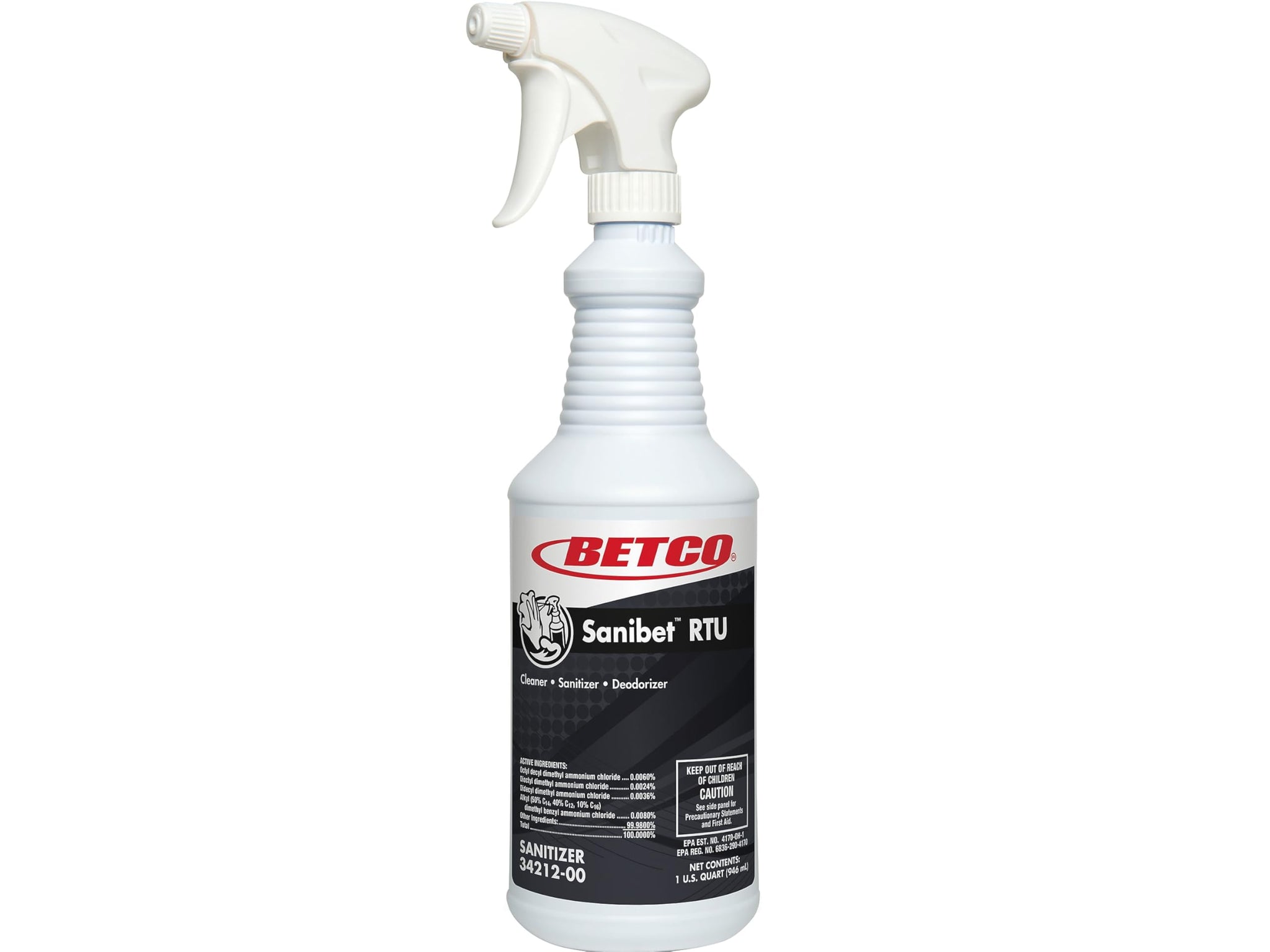 BET3421200 - Betco Sanibet RTU Cleaner