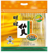 Want-Want Senbei Japanese Rice Cracker, Asian Snack Value Family Pack. Halal Friendly, 520g