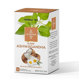 Life Plus Style Gourmet La Granja Sleep Ashwagandha Herbal Tea 25 Individually Wrapped Tea Bags Caffeine Free Nighttime Blend with Chamomile Holy