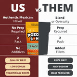 CHILEMOY Pozole Bombs VALUE-PACK | Authentic Mexican Pozole Seasoning | Pozole Bomb Balls for Soups, Stews, Traditional Pozole, Tacos, and More |