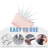 Shower Head Cleaner Tool Shower Head Cleaning Brush for Small Hole Anti-Clogging Nozzle for Household Bathroom 10Pack
