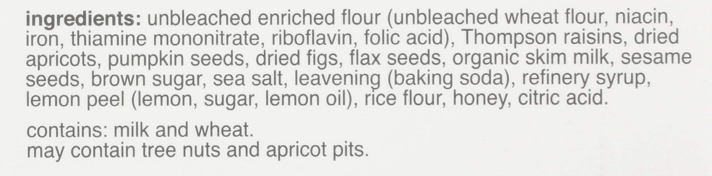 Raincoast Crisps, Crisp Apricot Lemon Fig, 5.3 Ounce