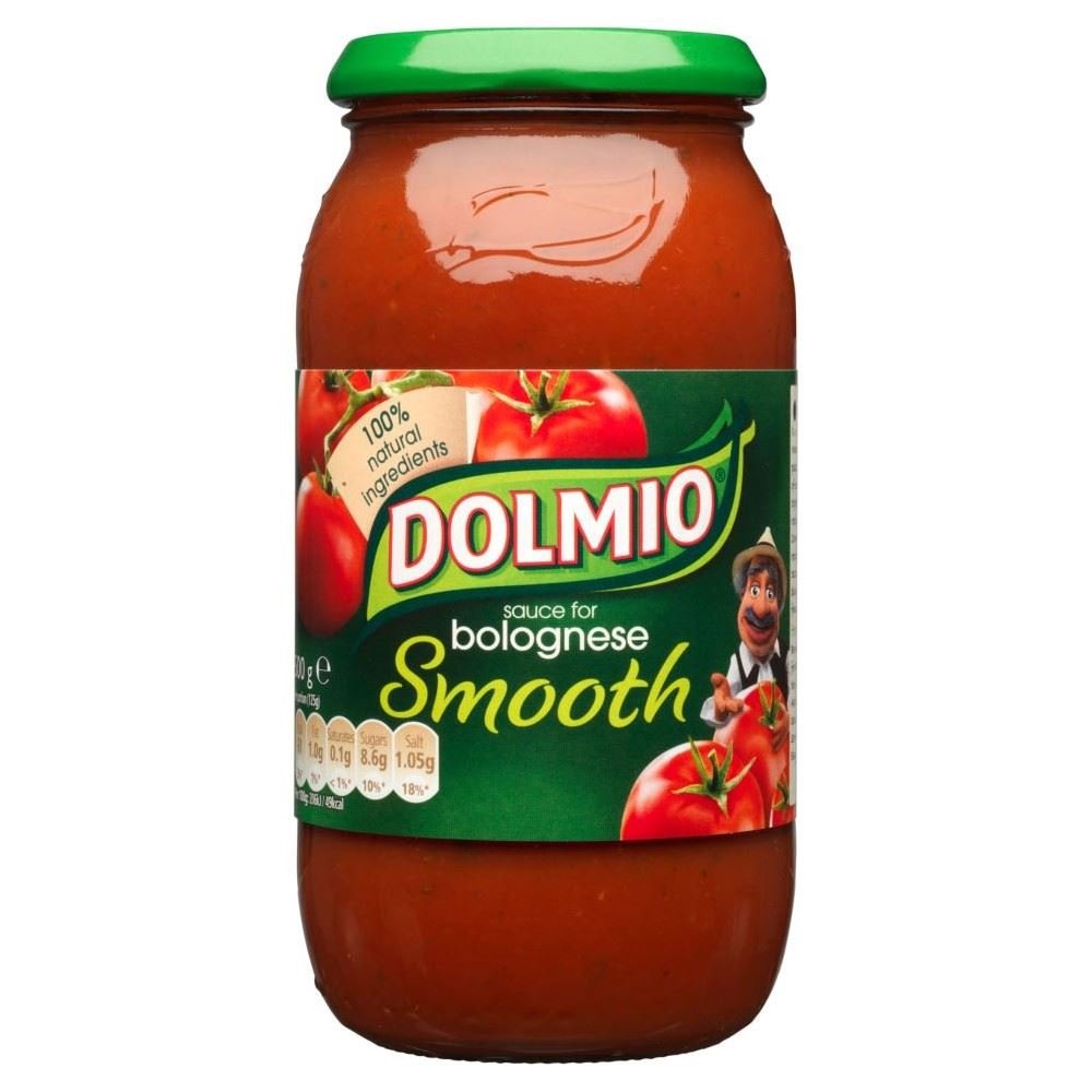 Dolmio Bolognese Sauce - Smooth (500g) - Pack of 6