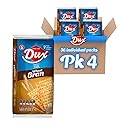 Dux, Wheat Crackers, High in Fiber, Enjoy Anytime, 8.82 Ounce, 1 Box contains 4 Bags, each with 9 Individual Packs and every pack includes 3 Crackers