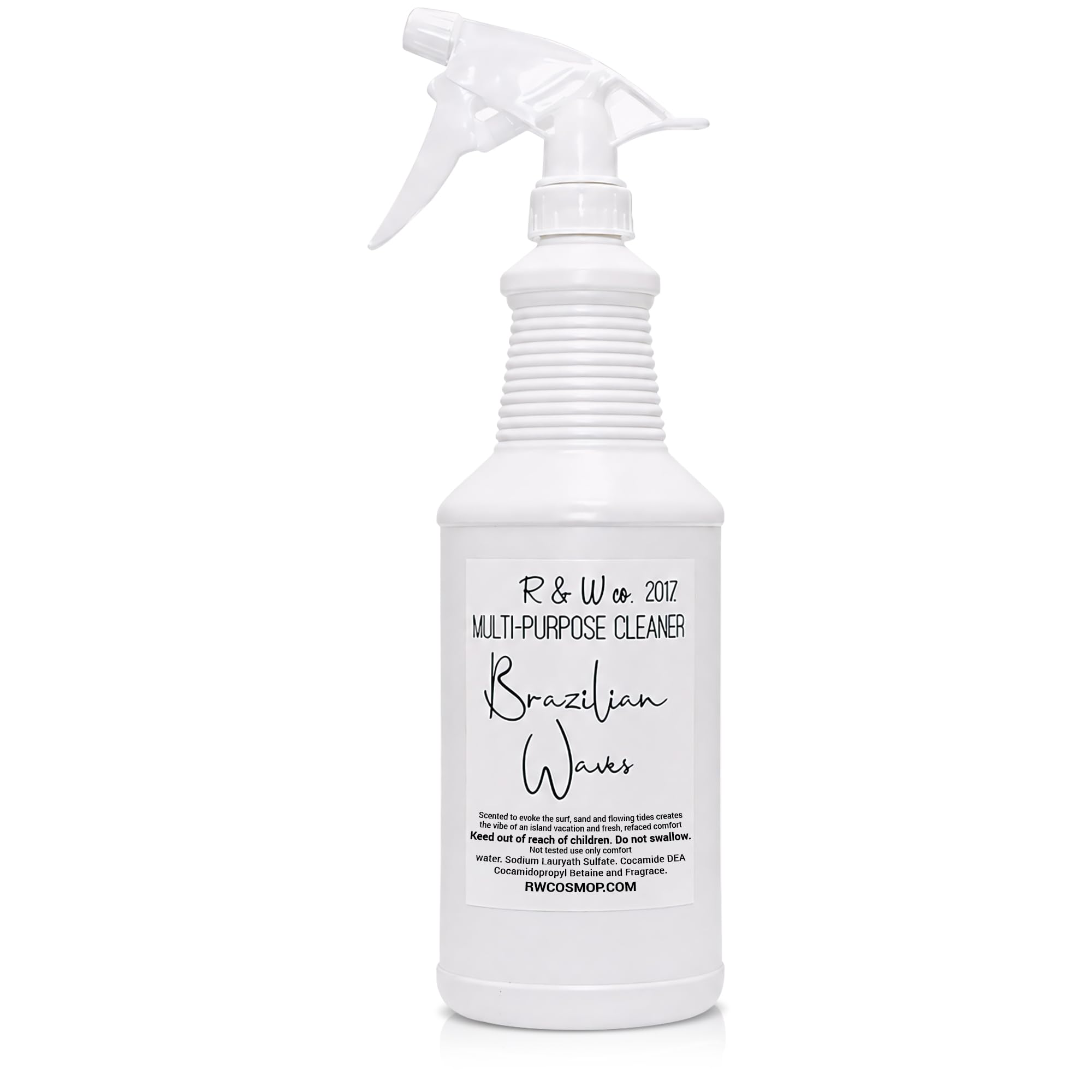 R&W Co. Original Mop Soap - 32 oz Premium Multi-Surface Floor Cleaner, Streak-Free Shine for Tile, Hardwood & Laminate Floors, Non-Toxic, Pet & Skin