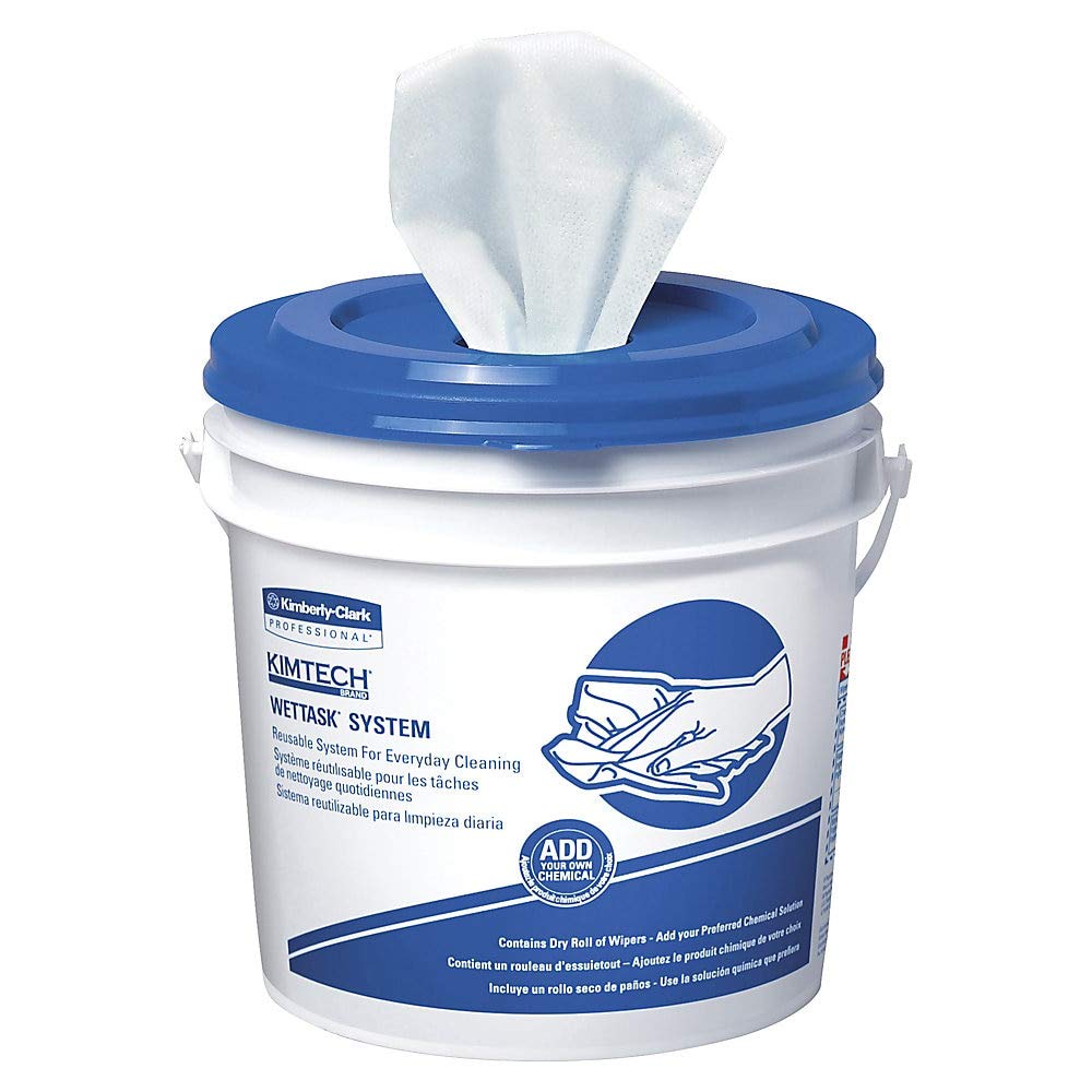 KIMTECH Prep Wipes for WetTASK System, 12 x 12-1/4, 90/Pack