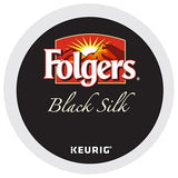 Folgers Black Silk Coffee K-Cups for Keurig Brewers, 24 Count (Pack of 3) - Packaging May Vary