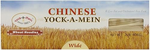 Yock-A-Mein Wheat Noodles, Wide, 32-Ounce