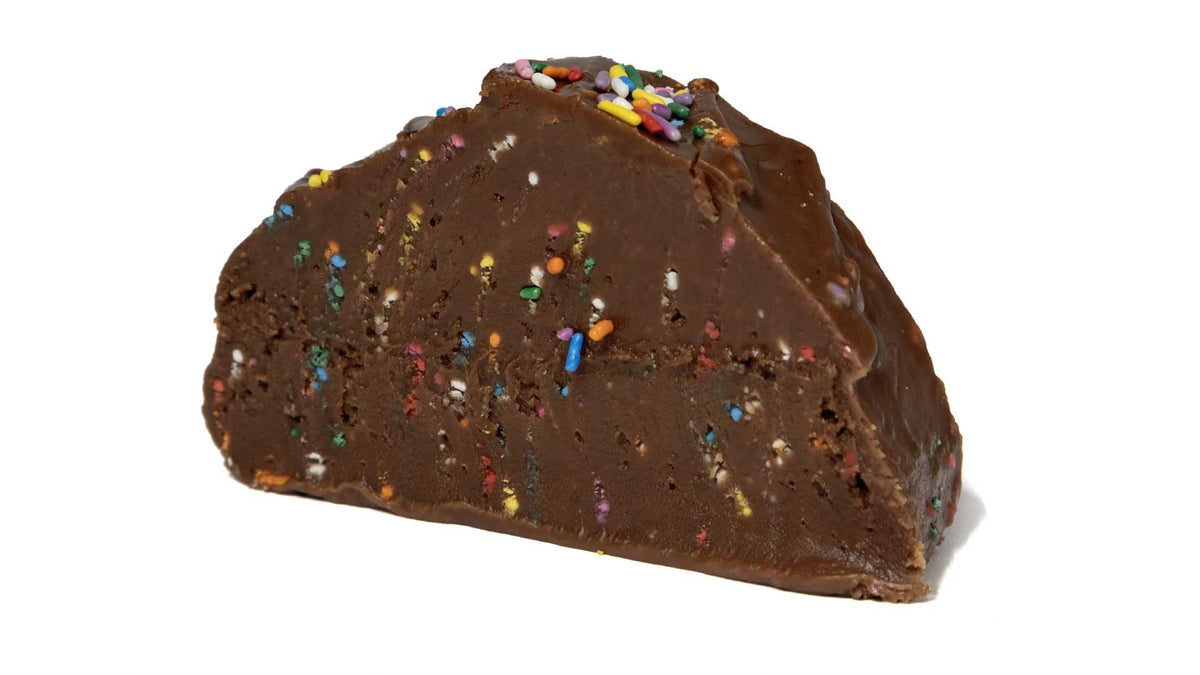 Frankenmuth Fudge Kitchen, Birthday Cake Fudge, Half Pound of Handcrafted Fudge