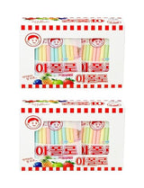 Korean Snack Apollo Straw Candy (10g x 18 packs) - Assorted Flavor Korean Snack Old School Childhood