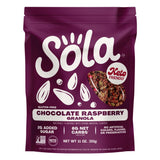 SOLA Granola, Low Carbs, Gluten free (Chocolate Raspberry, 11 Ounce (Pack of 1))
