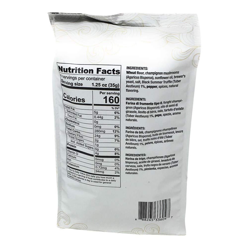 Sabatino Tartufi Truffle Crisps, All Natural, Artisan Truffle Cracker, 5oz