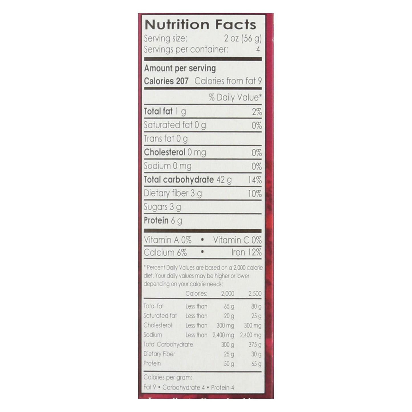 Andean Dream Gluten Free Organic Fusilli Quinoa Pasta - Case of 12-8 oz.