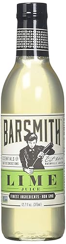 BARSMITH Cocktail Mixers Sweetened Lime Juice 12.7 Fl Oz - Case of 6
