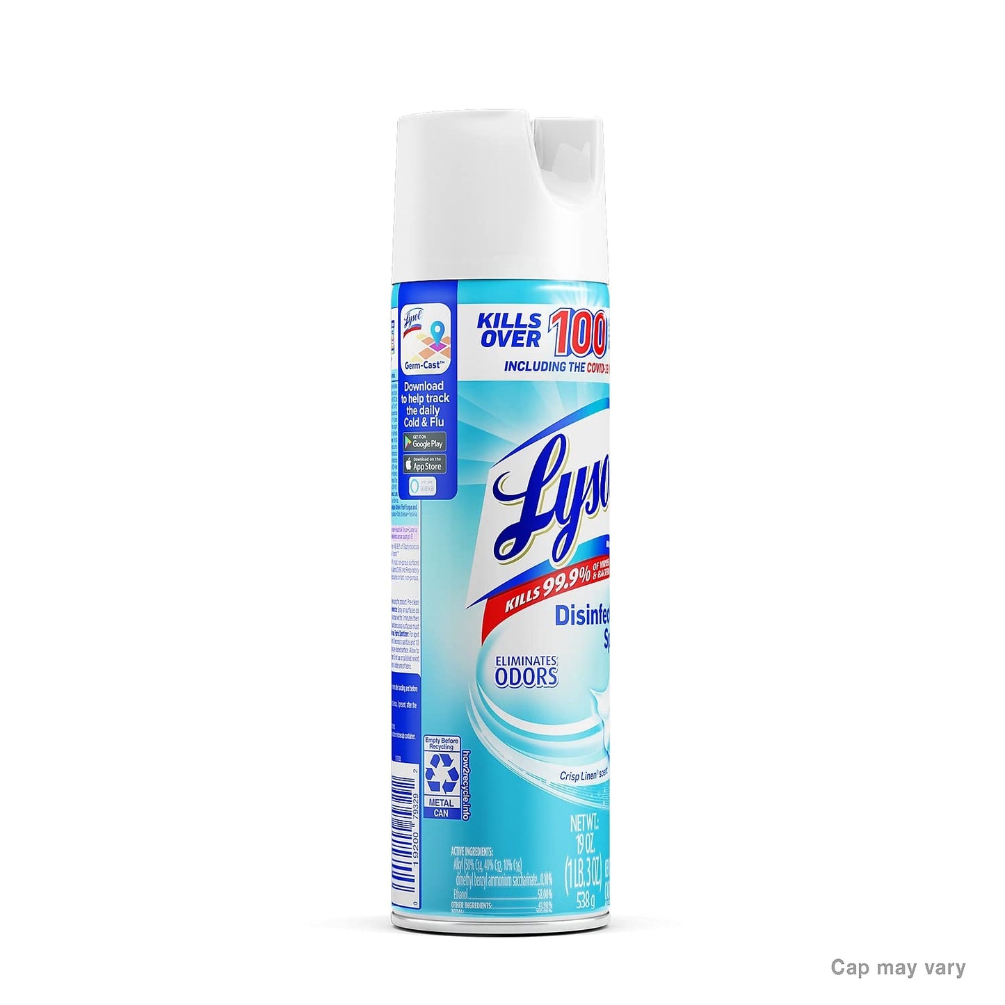 Lysol Disinfectant Spray, Household Essential Cleaning Supplies, Multi-Purpose Room Spray, Antibacterial Sanitizer Spray, Upholstery Deodorizer, Home
