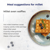 DOMA Millet 14.08lb (8x1.76lb) - Gluten-Free Whole Grain Superfood, Great for Grain Bowl, Hot Cereal, Porridge, Salads, Side Dishes, Puddings, Non-GMO