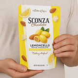 Sconza Lemoncello Almonds, 16 oz.