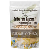 Nature Nate’s Popped Sorghum, Popcorn Alternative, Extremely Cheezy - Sorghum, Keto & Gluten Free, Healthy Snacks, Better Than Popcorn, Made in USA