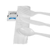 Karat U2204W PS Cutlery Kits Salt & Pepper - White (Case of 250)