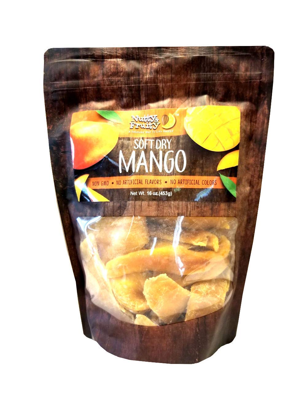 Nutty&Fruity Soft Dry Mango 16oz