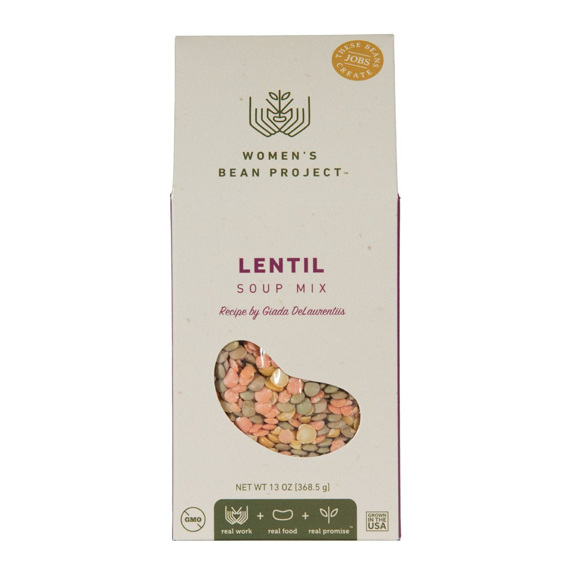 Women’s Bean Project Gift Bundle with 10 Bean, Lentil Soup Mix and Cornbread, 3 Items