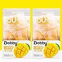Fruit Gummies Candy, 60% Juice Content, 110g, 3 Pack (Mango * 3 boxes)