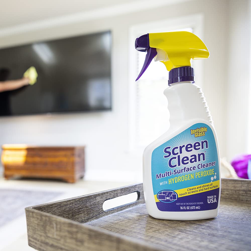 Invisible Glass 99603 6-Piece Home Cleaning Kit Including Home Reach & Clean Tool, Premium Glass Window Cleaner, (40) Glass Cleaning Wipes