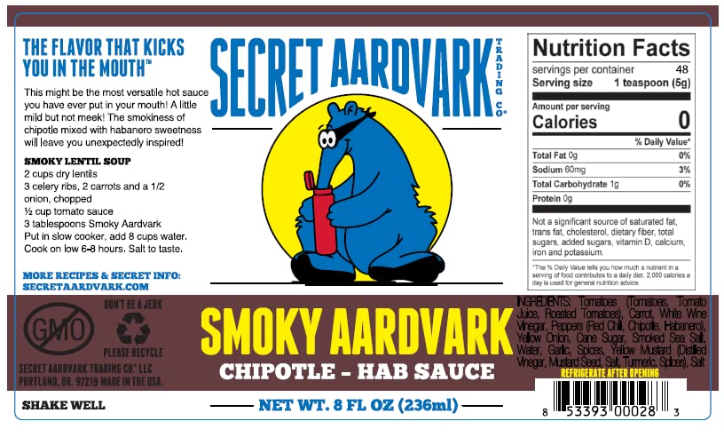 Secret Aardvark Hot Sauce Variety Pack, Non-GMO, 3-Pack, 8 fl oz Each