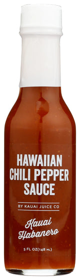 Kauai Juice Co, Sauce Hot Fermented Chocolate Habanero, 5 Fl Oz